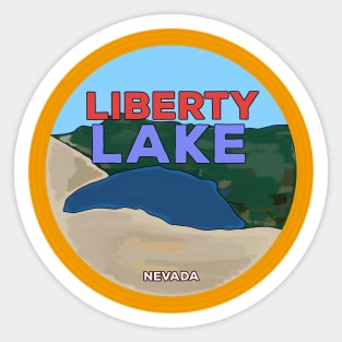 Liberty Lake, Nevada Sticker